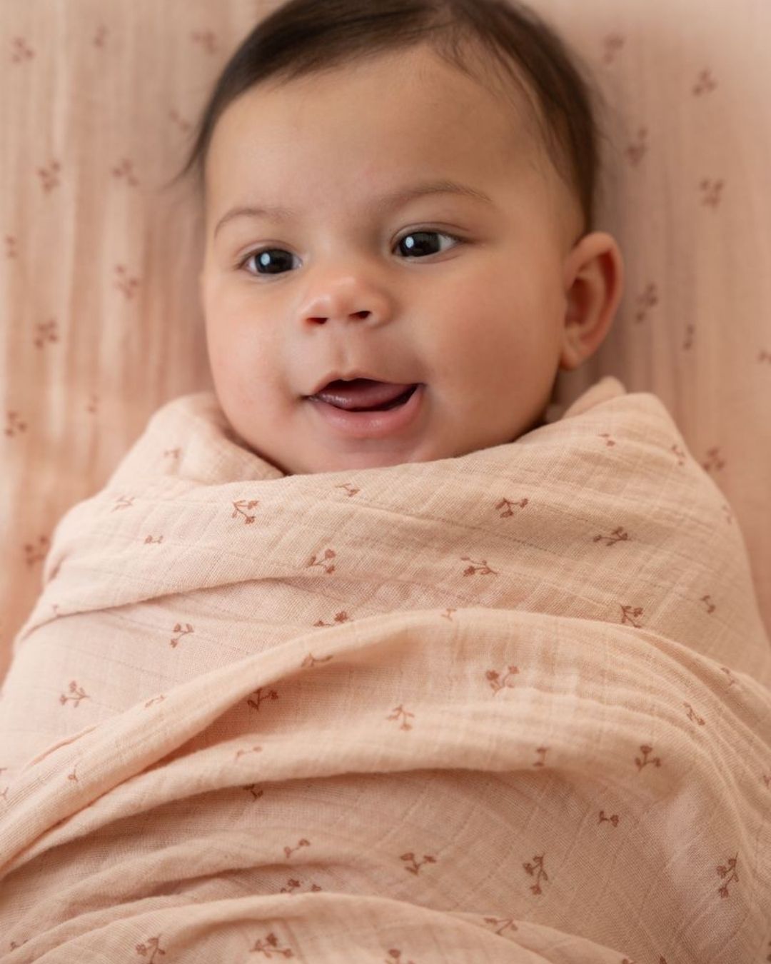 Muselina 120x120 Puro Blossom - Little Dutch