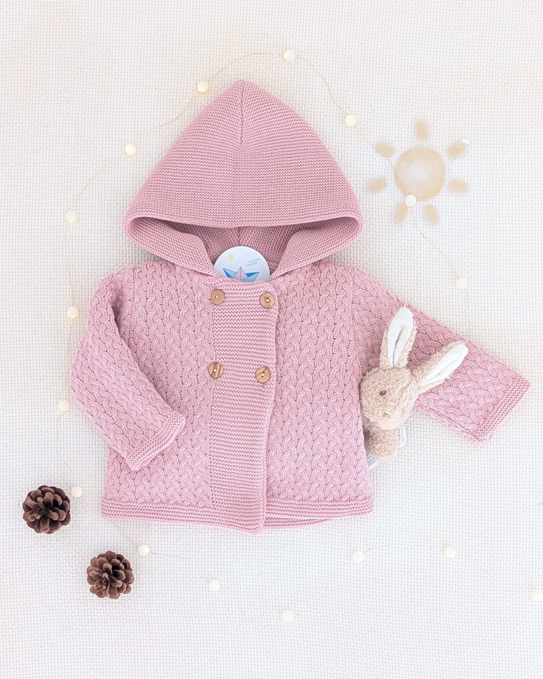 Trenka Bebé Lana Rosa Maquillaje