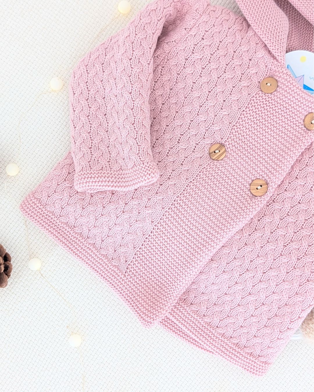 Trenka Bebé Lana Rosa Maquillaje