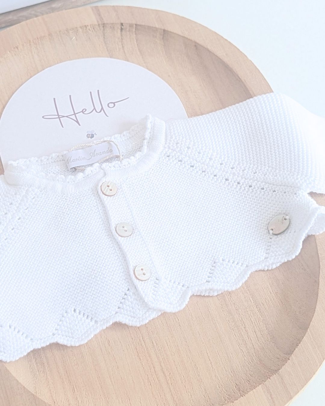 Rebeca Corta Unisex SURREY Blanco - Martín Aranda