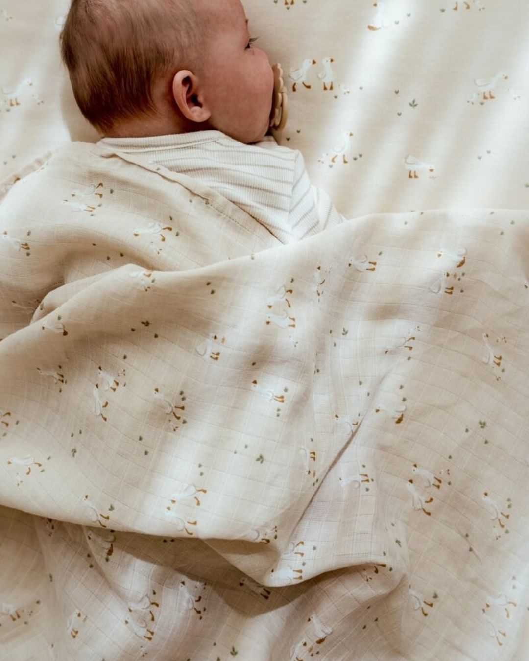 Muselina 120x120 Newborn Naturals - Little Dutch