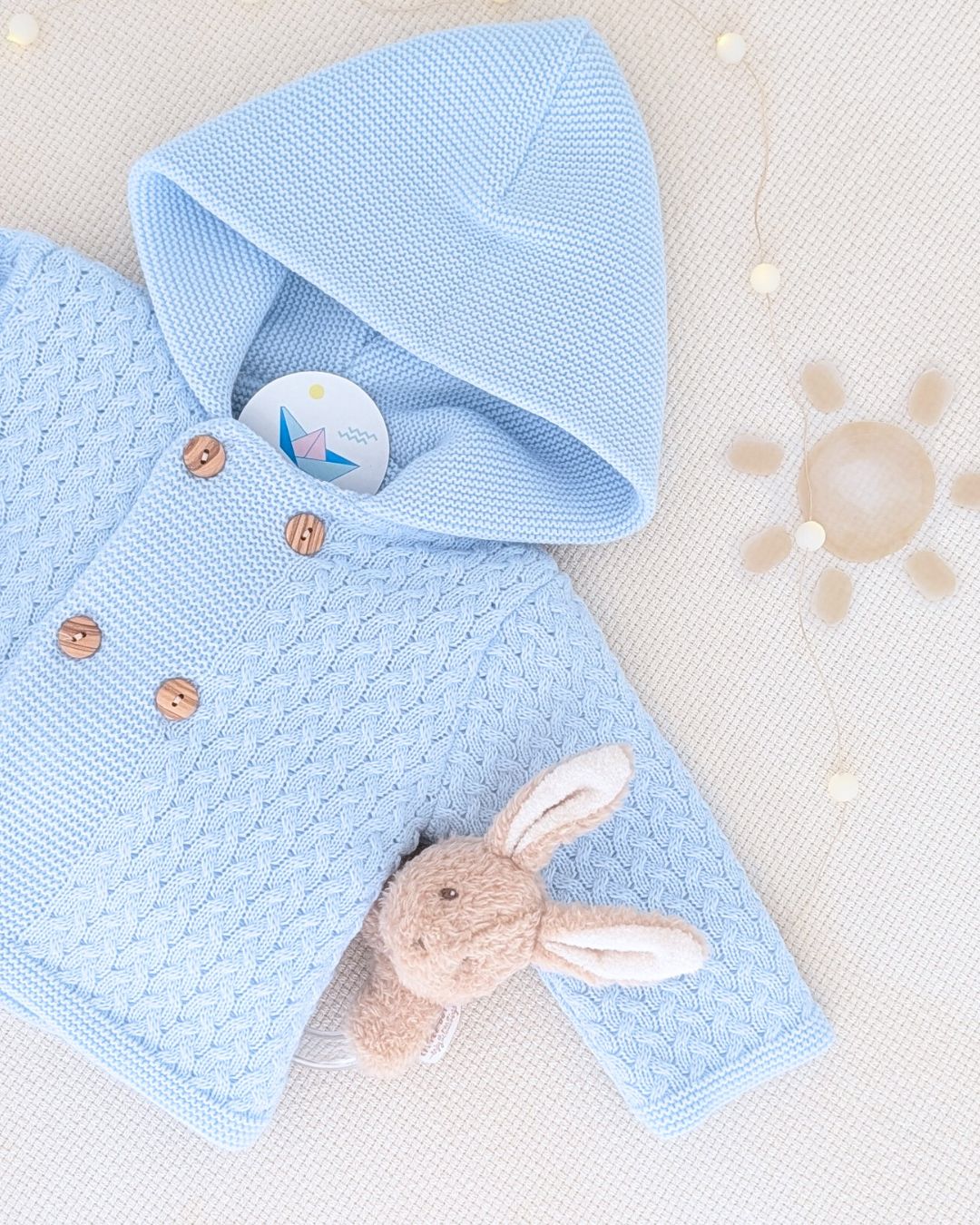 Trenka Bebé Lana Celeste