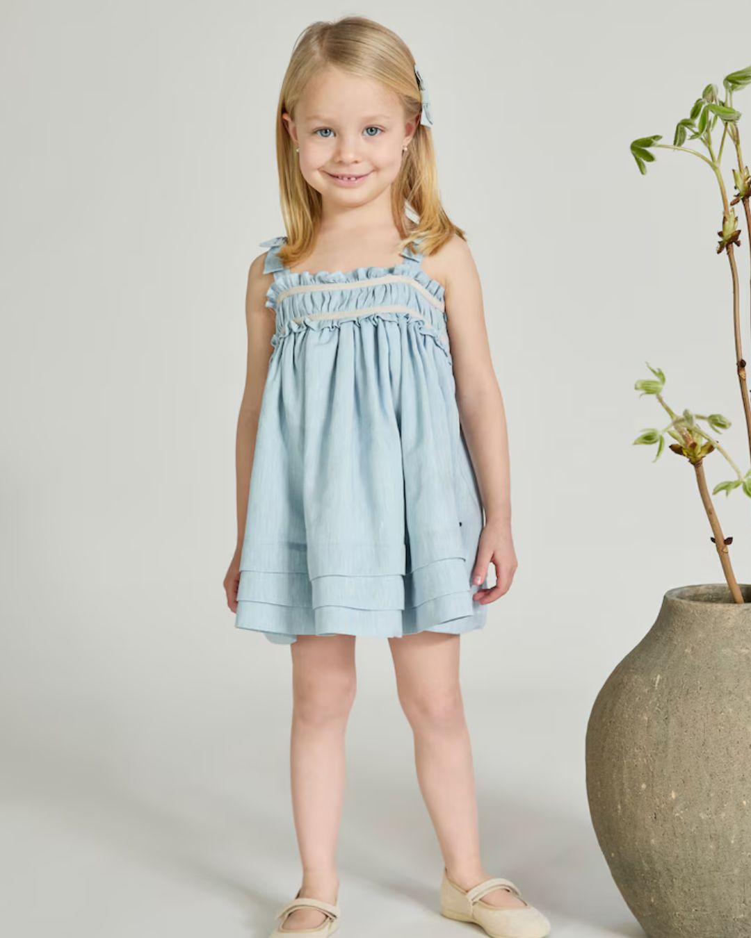 Vestido Infantil Lino Capri - Martin Aranda