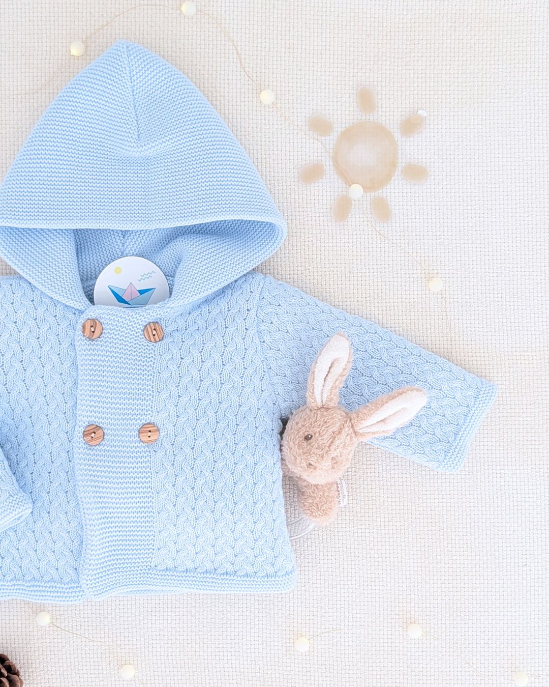 Trenka Bebé Lana Celeste