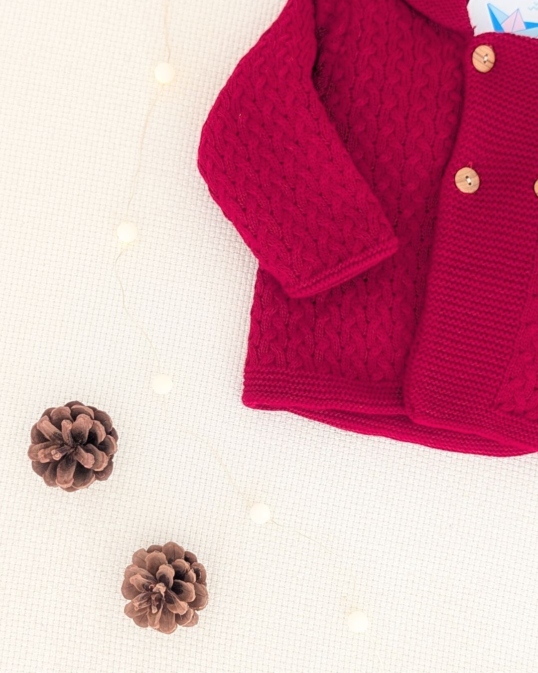 Trenka Bebé Lana Rojo