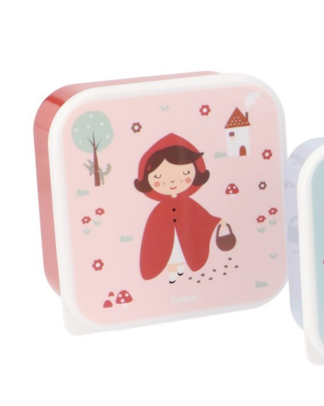 3 Cajas Almuerzo Little Red ❤ Caperucita Roja - Tutete