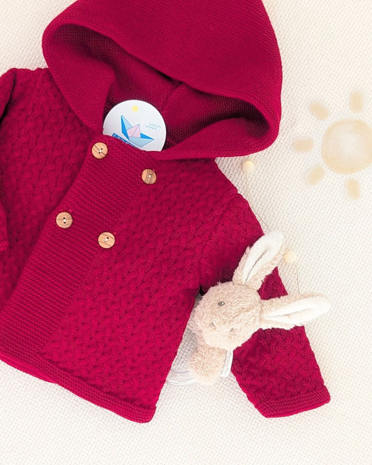 Trenka Bebé Lana Rojo