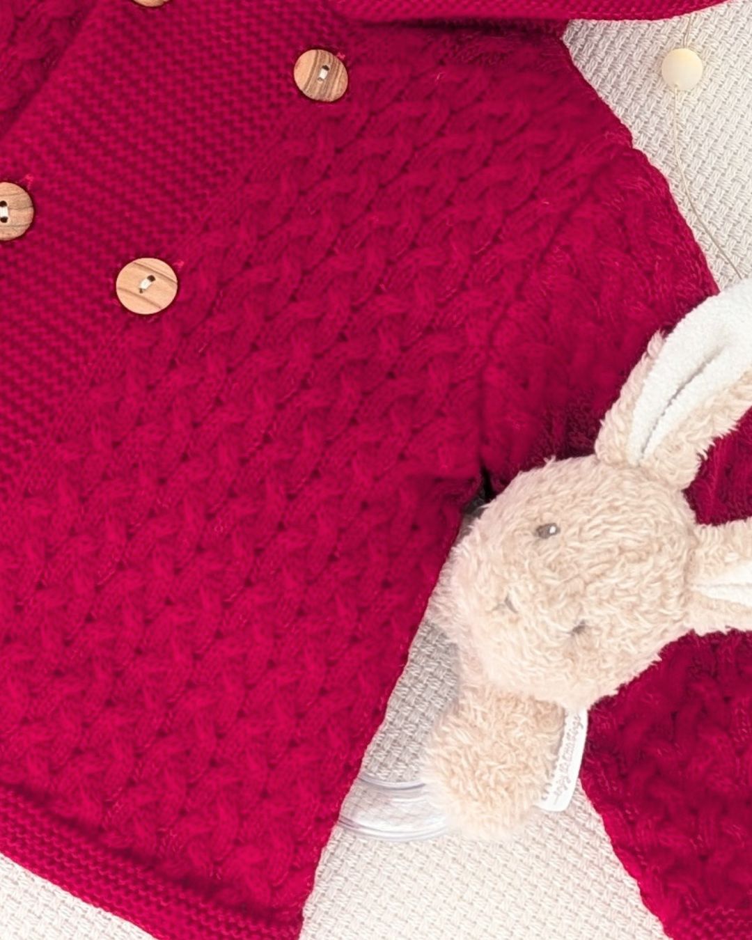 Trenka Bebé Lana Rojo