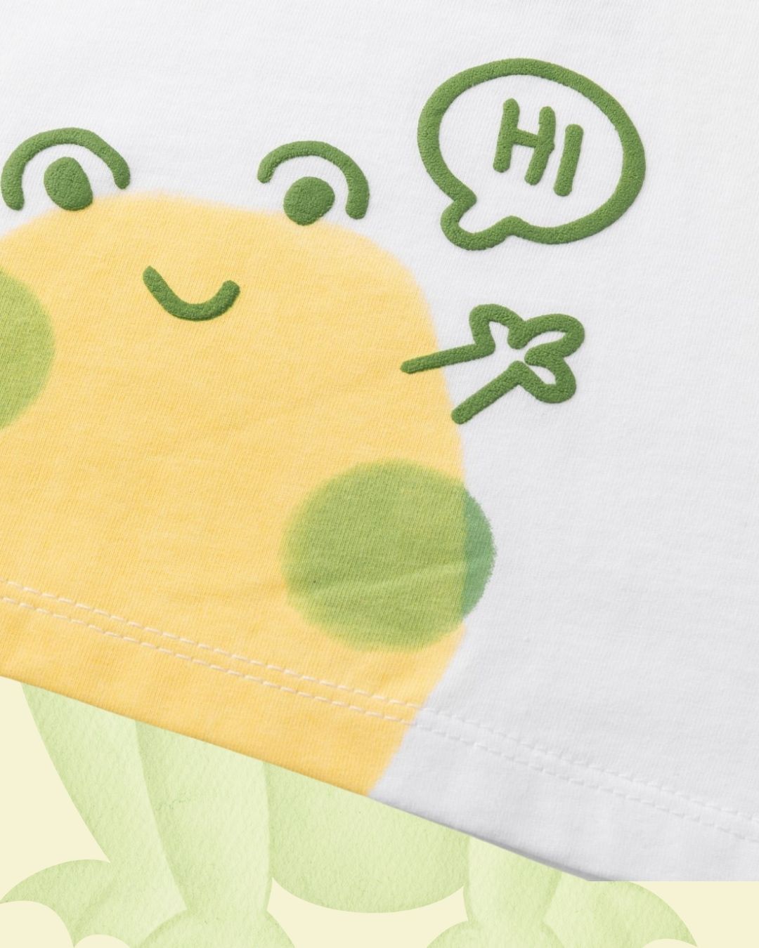 Conjunto Niño Ranas Blanco