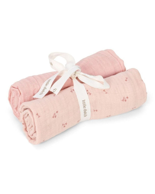 Pack 2 Muselinas 70x70 Puro Blossom - Little Dutch