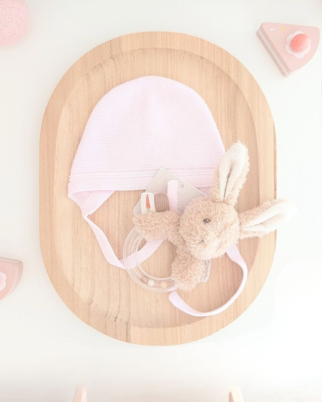 Capota Bebé hilo MONTREAL Rosa Bebé - Martín Aranda