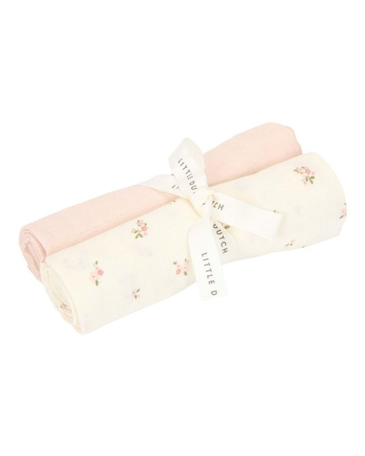 Pack 2 Muselinas 70x70 Fairy Blossom & Blossom - Little Dutch