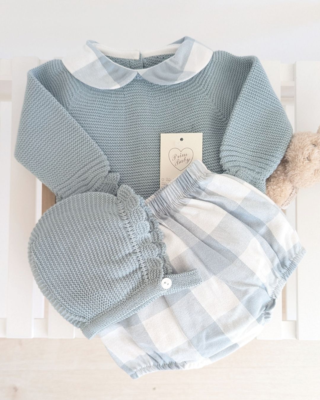Conjunto Braga Cuadros Verde Musgo 1124