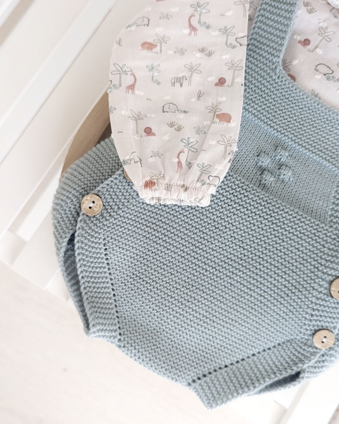 Peto Con Camisa Selva Verde Musgo 1134 - Primbaby