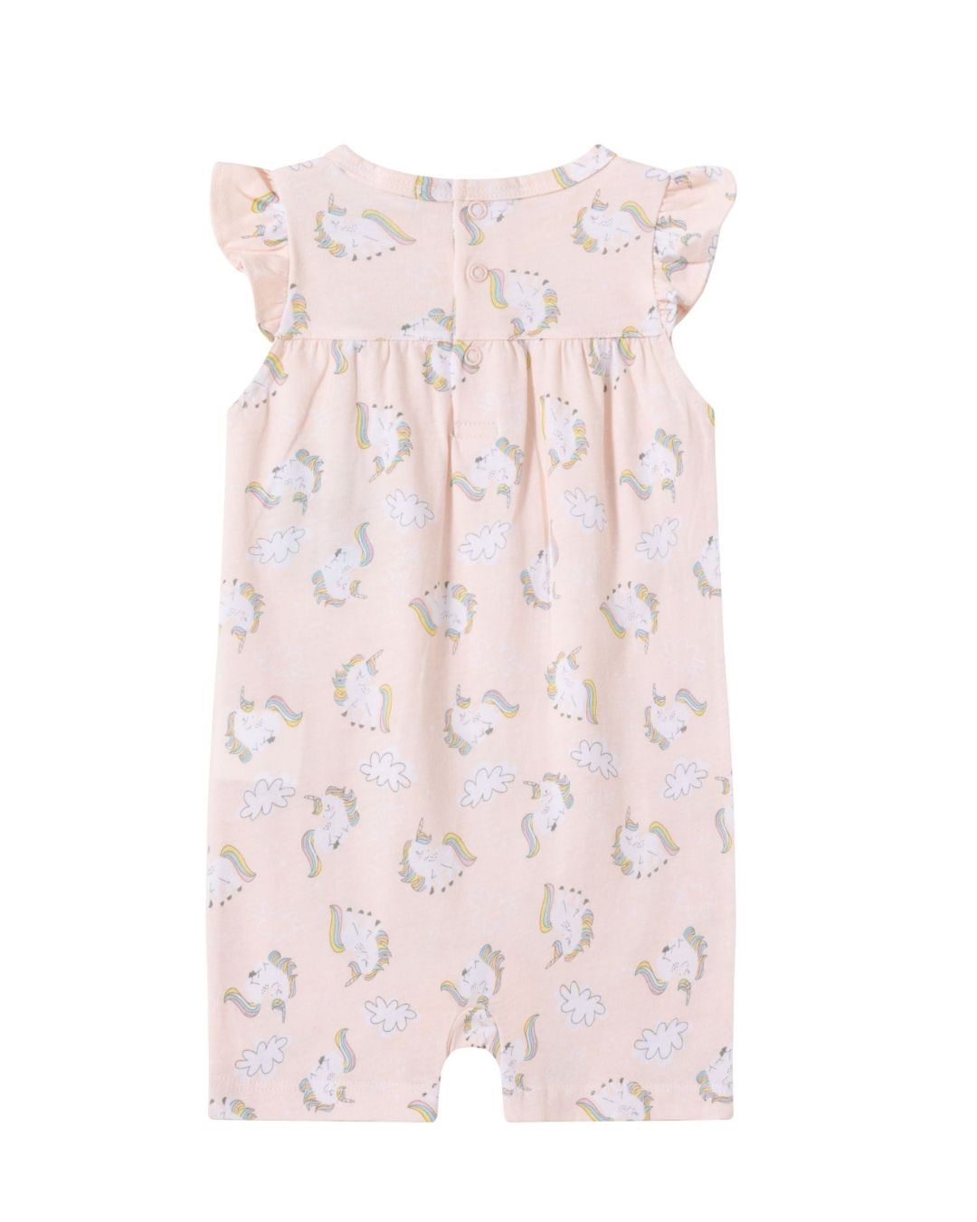 Pijama Manga Volante Unicornios