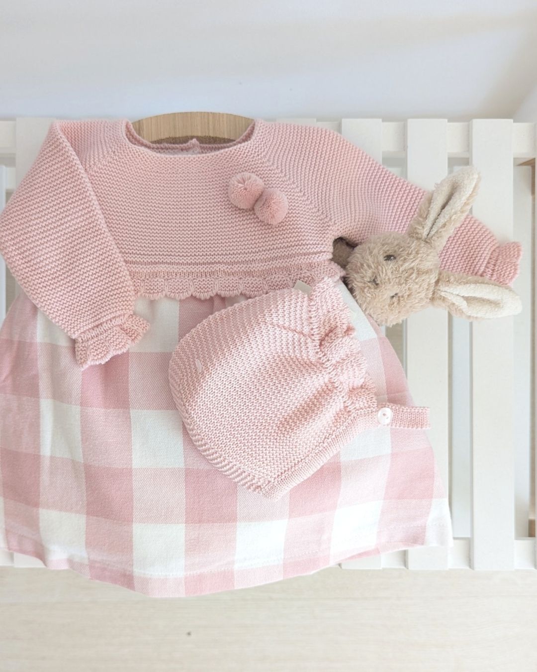 Vestido Cuadros Dulce 1142 - Primbaby