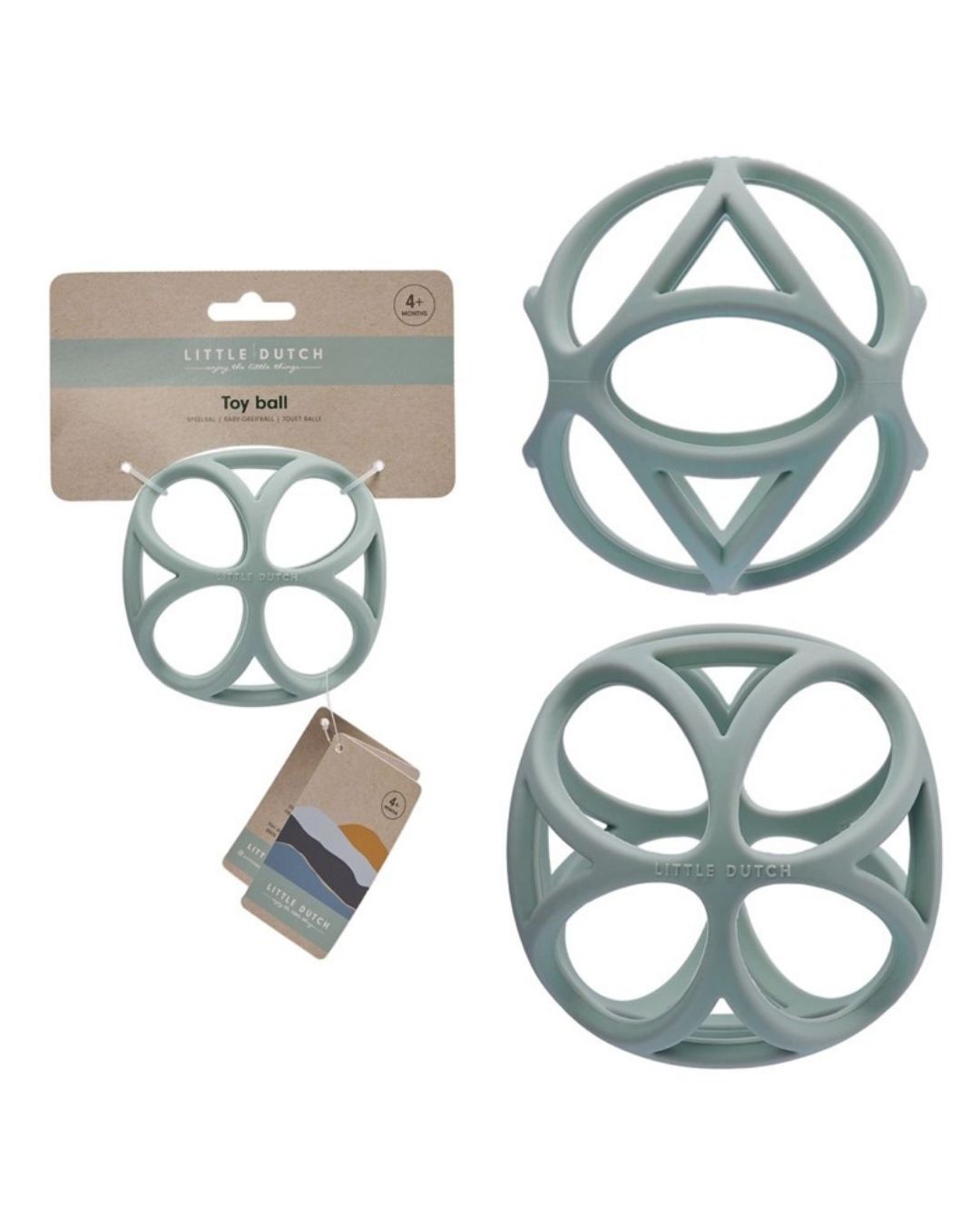 Pelota Sensorial Azul - Little Dutch