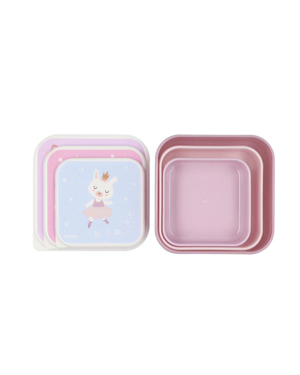 3 Cajas Almuerzo Ballet - Tutete