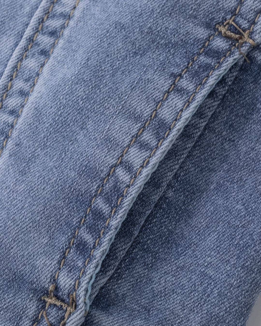 Chaqueta Niña Denim Volante