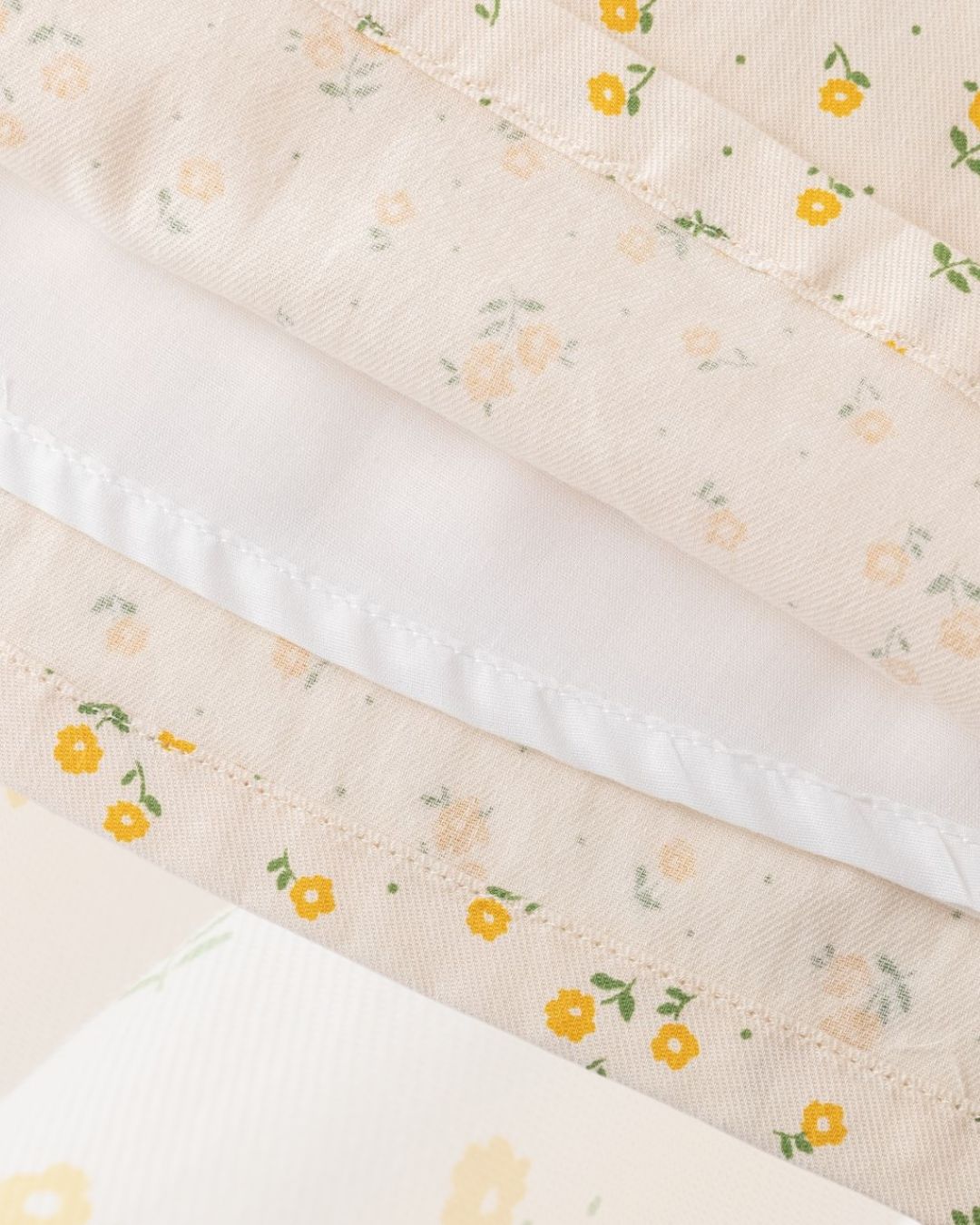 Vestido Niña Florecitas Amarillas
