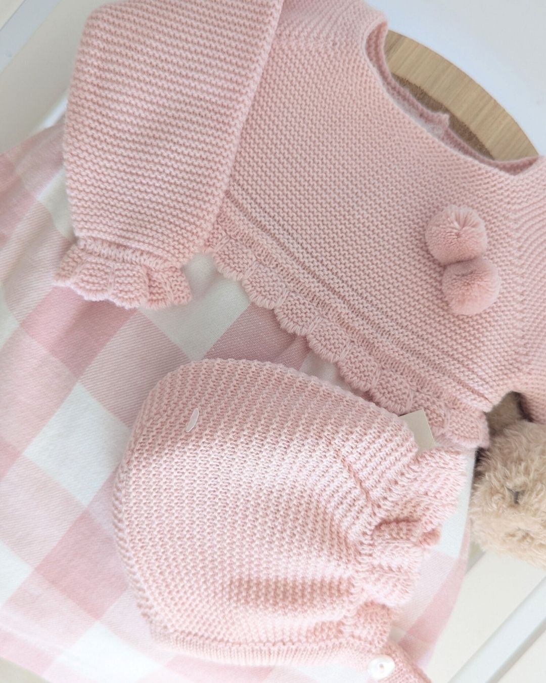 Vestido Cuadros Dulce 1142 - Primbaby