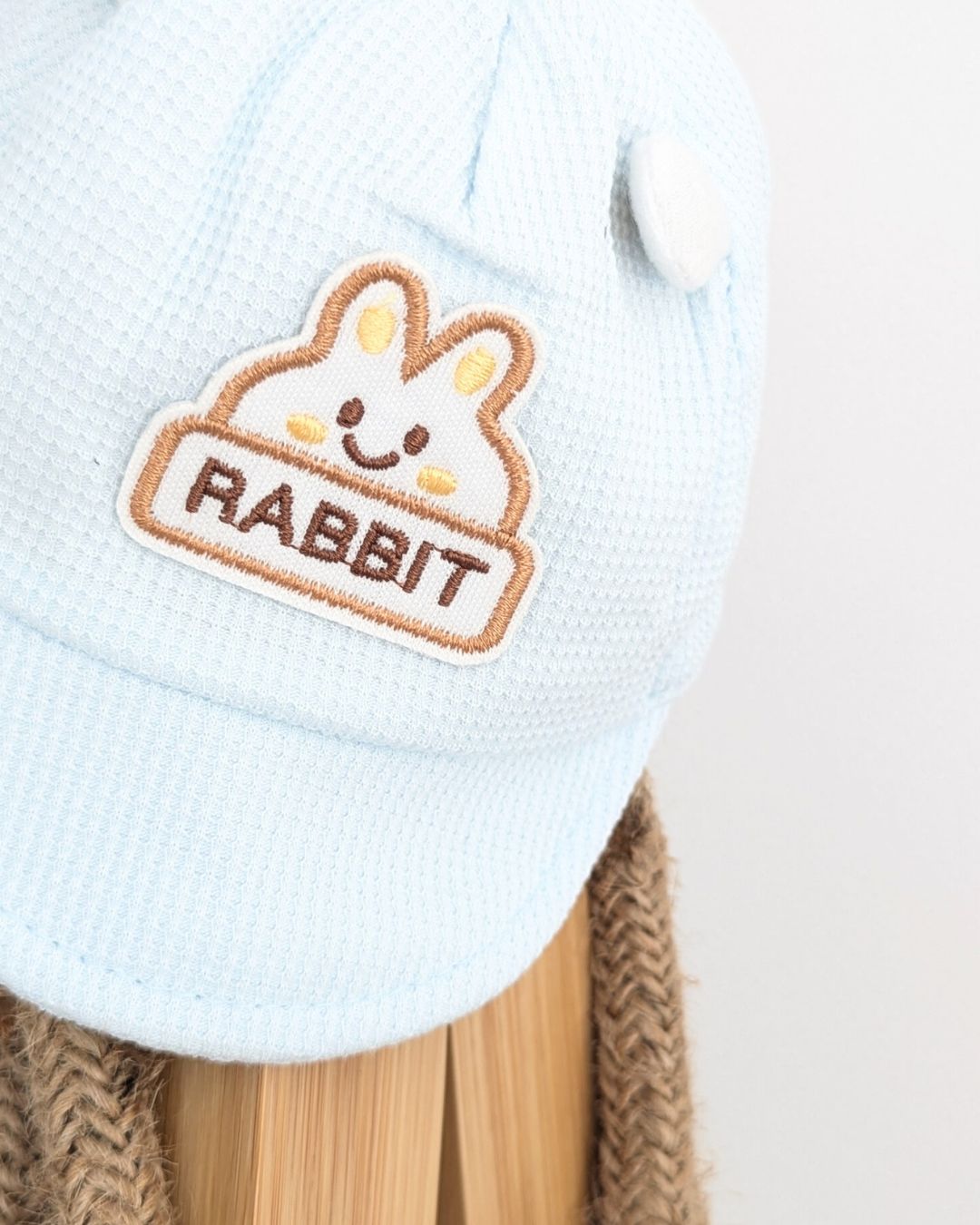 Gorra Bebé Rabbit Celeste