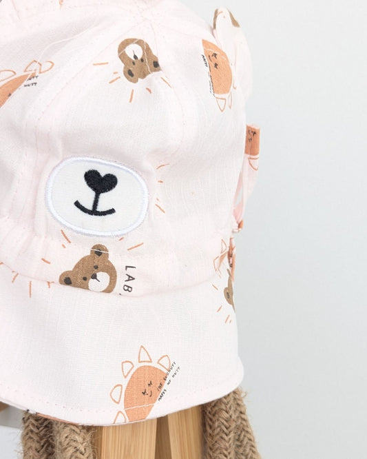 Gorro Ositos Rosa
