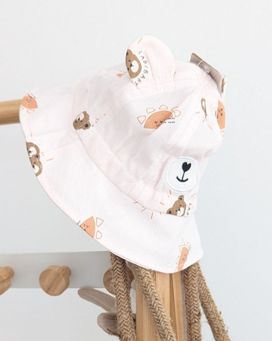 Gorro Ositos Rosa