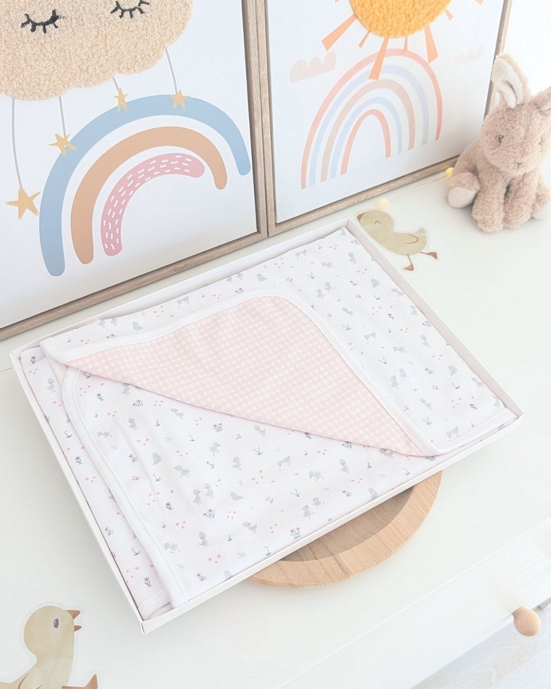 Arrullo Reversible Nido Rosa - Babidu