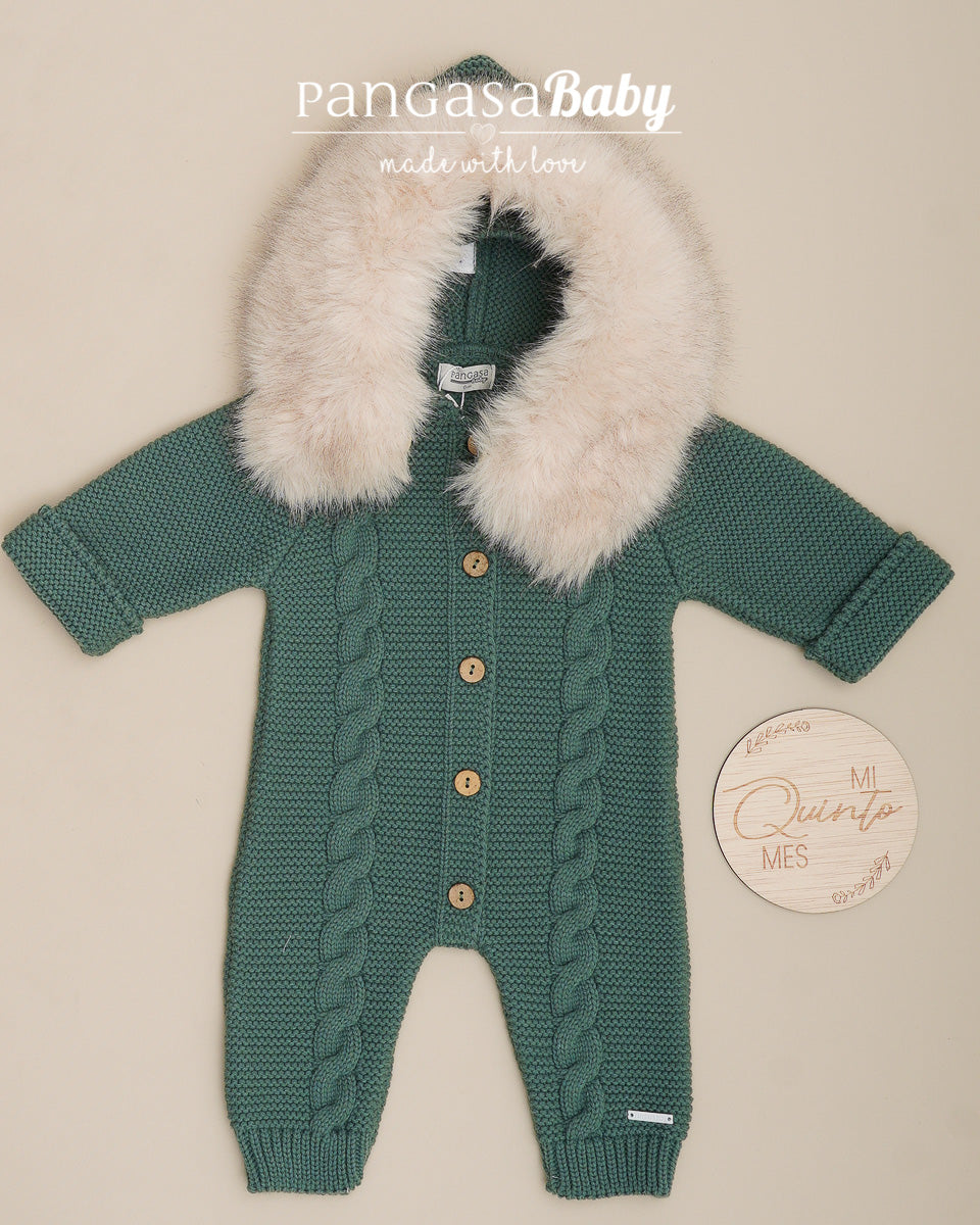 Buzo Ochos Pelo Verde Olmo - Pangasa Baby