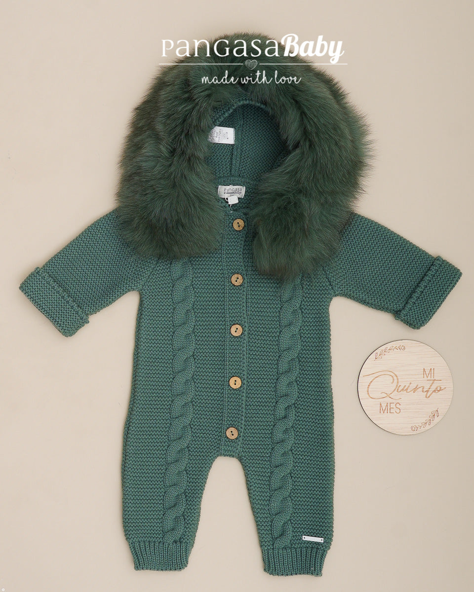 Buzo Ochos Pelo Verde Olmo - Pangasa Baby