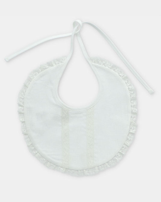 Babero Ceremonia Unisex VANCOUVER Blanco Roto - Martín Aranda