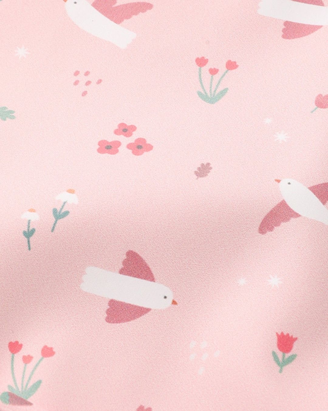 Babero Impermeable Blossom Birds 🌸🕊️ - Tutete