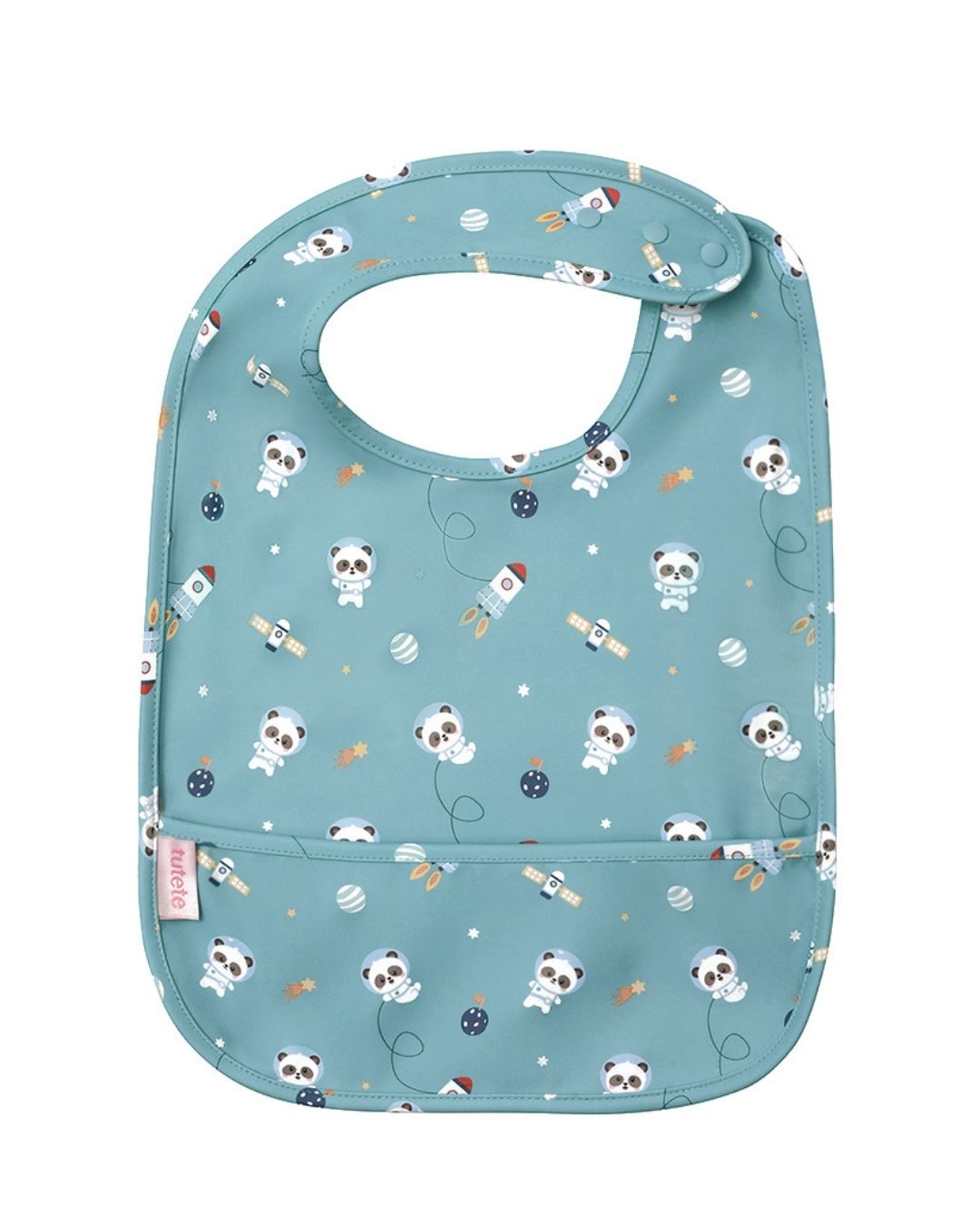Babero Impermeable Pandas In Space 🐼🚀 - Tutete