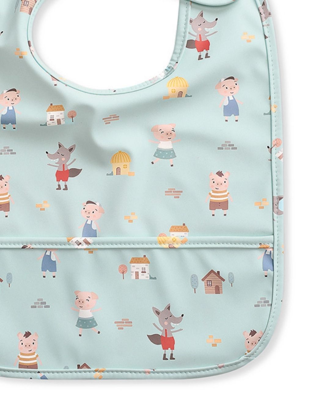 Babero Impermeable The Three Little Pigs 🐷 Los tres Cerditos - Tutete