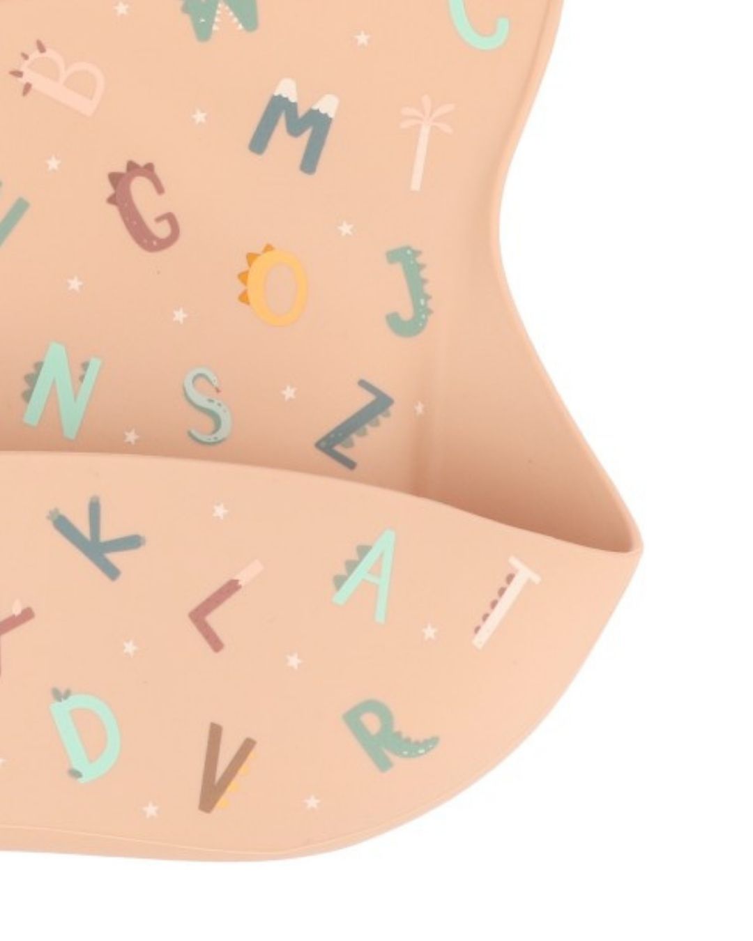 Babero Silicona Funny Letters - Tutete