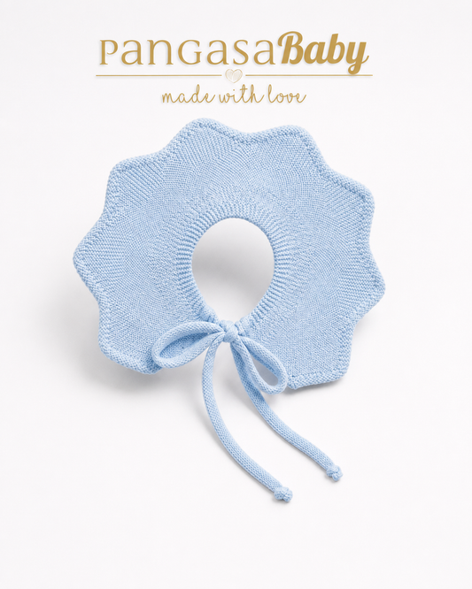 Baberola Punto Celeste Empolvado - Basic Collection Pangasa Baby