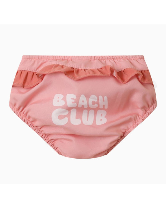 Bañador Pañal Volantes STRIPES BLOOM & BLUSH - Tutete