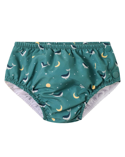 Bañador Pañal WHALE TEAL - Tutete