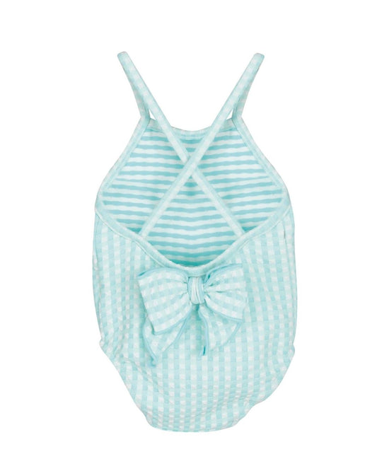 Bañador VICHY Turquesa - Calamaro