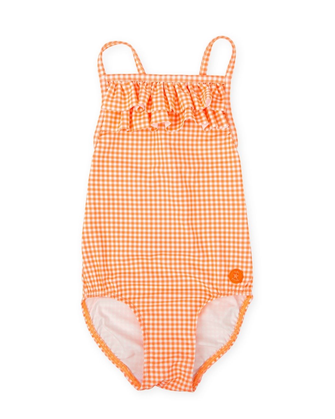 Bañador Vichy Naranja Arrecife - Tutto Piccolo