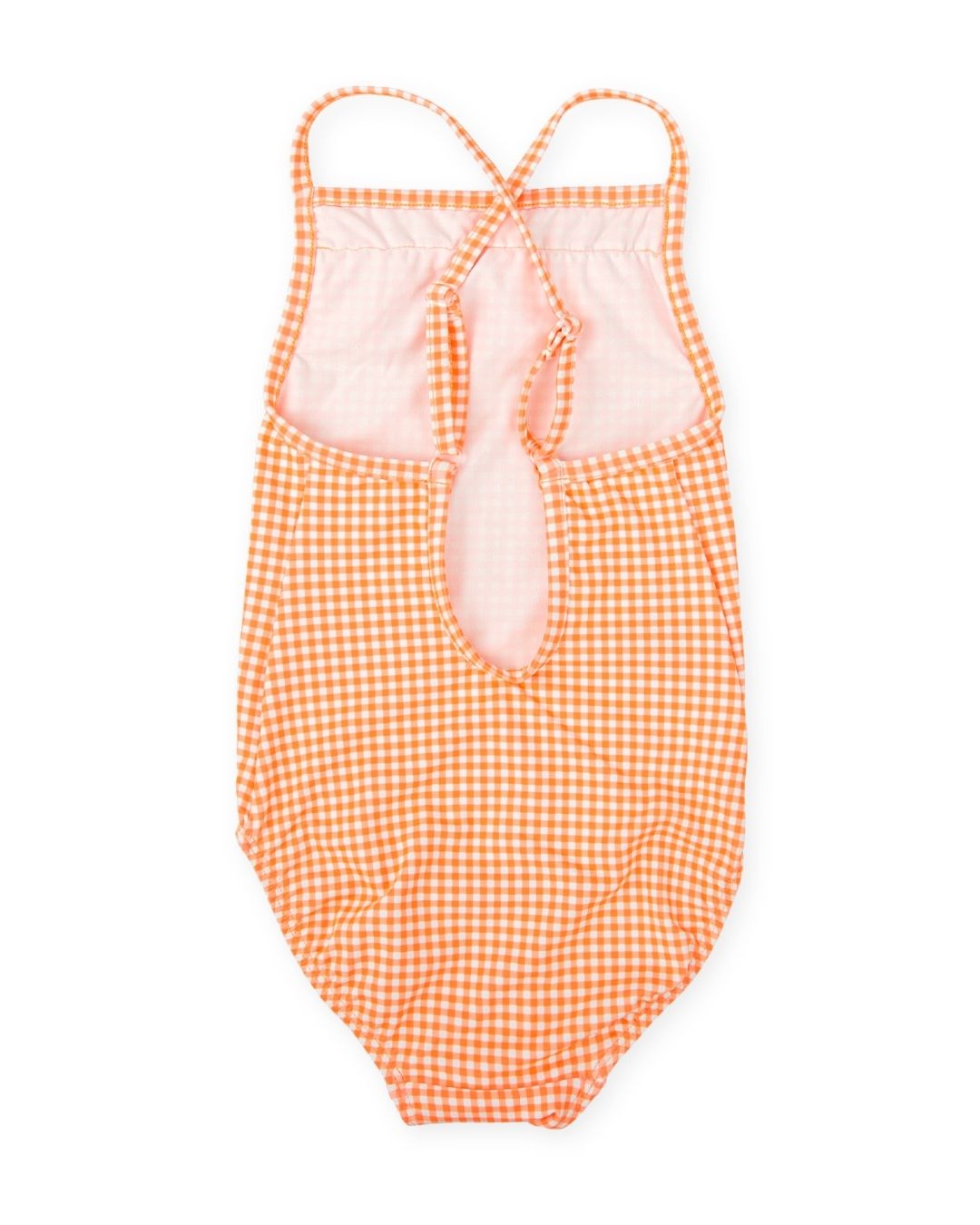 Bañador Vichy Naranja Arrecife - Tutto Piccolo