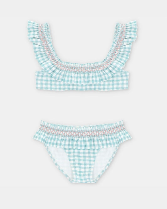 Bikini Niña Cuadro Vichy PICNIC - Martín Aranda