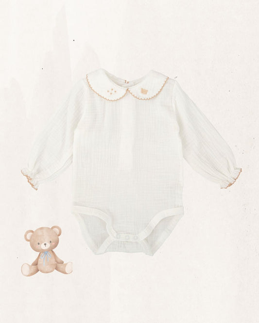 Body Bebe Bambula Cuello Bebé Duna - Babidu