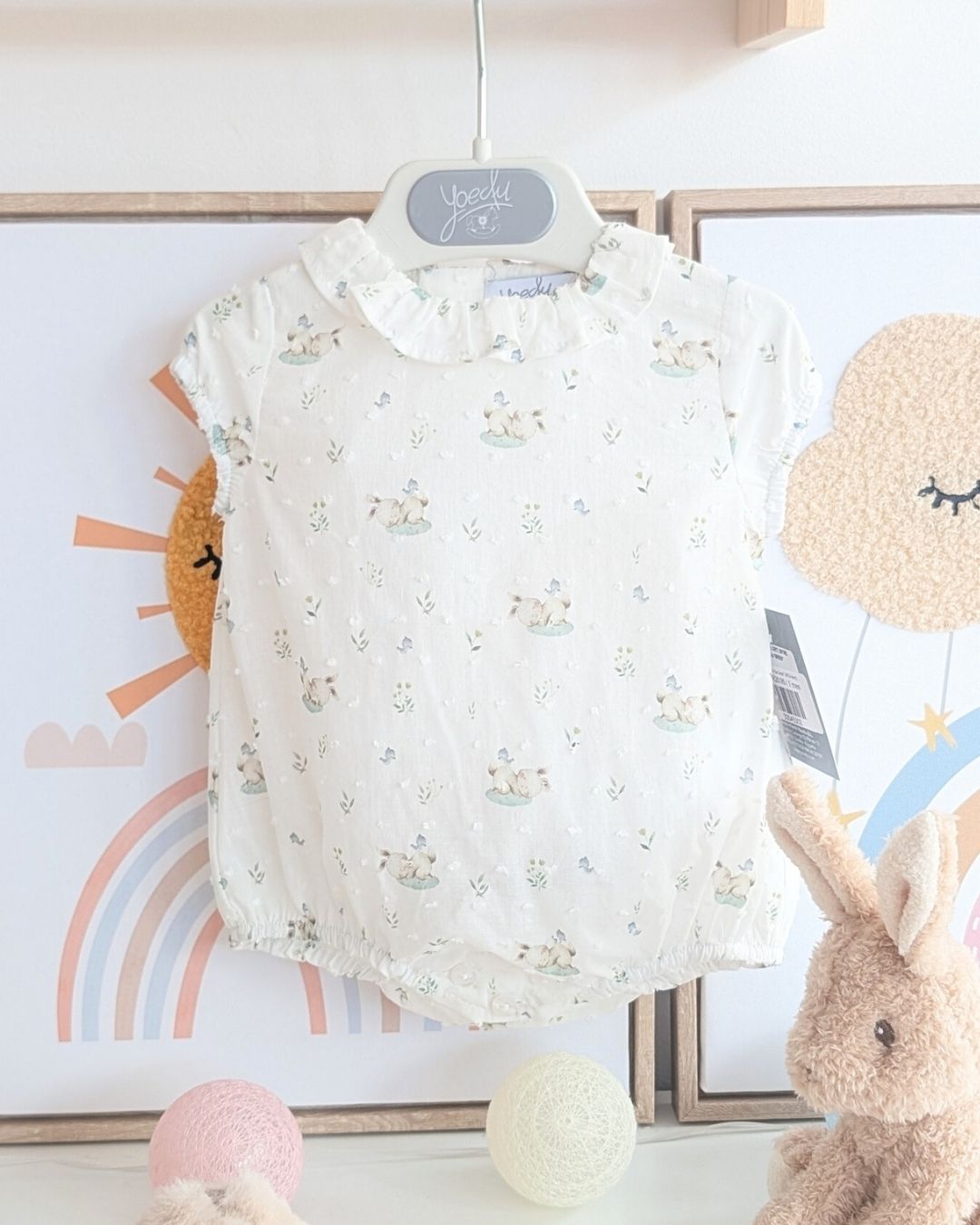 Body Bebe Conejitos Familia Gres 3979VER26 - Yoedu