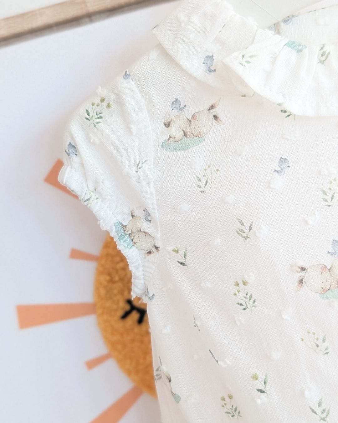 Body Bebe Conejitos Familia Gres 3979VER26 - Yoedu