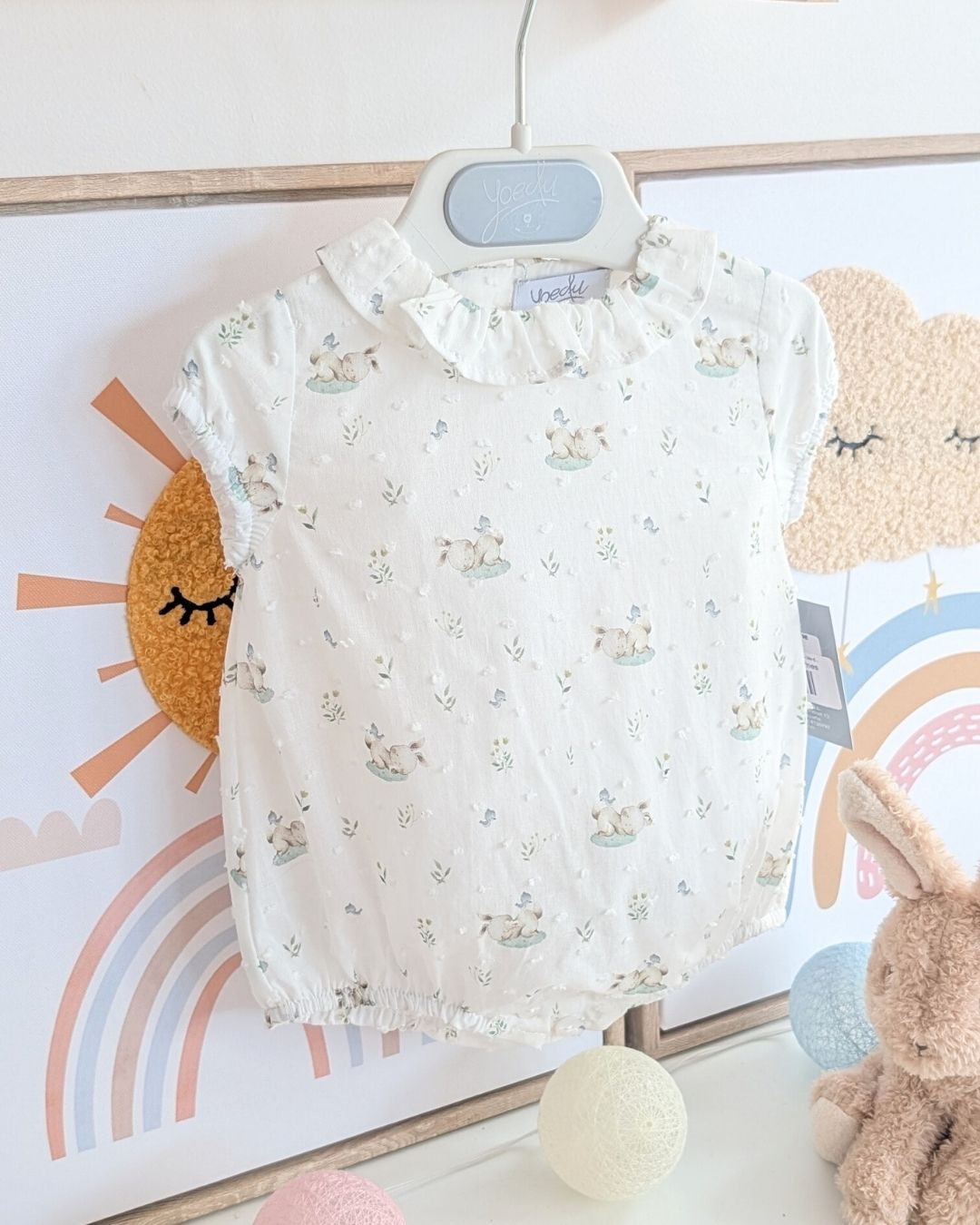 Body Bebe Conejitos Familia Gres 3979VER26 - Yoedu