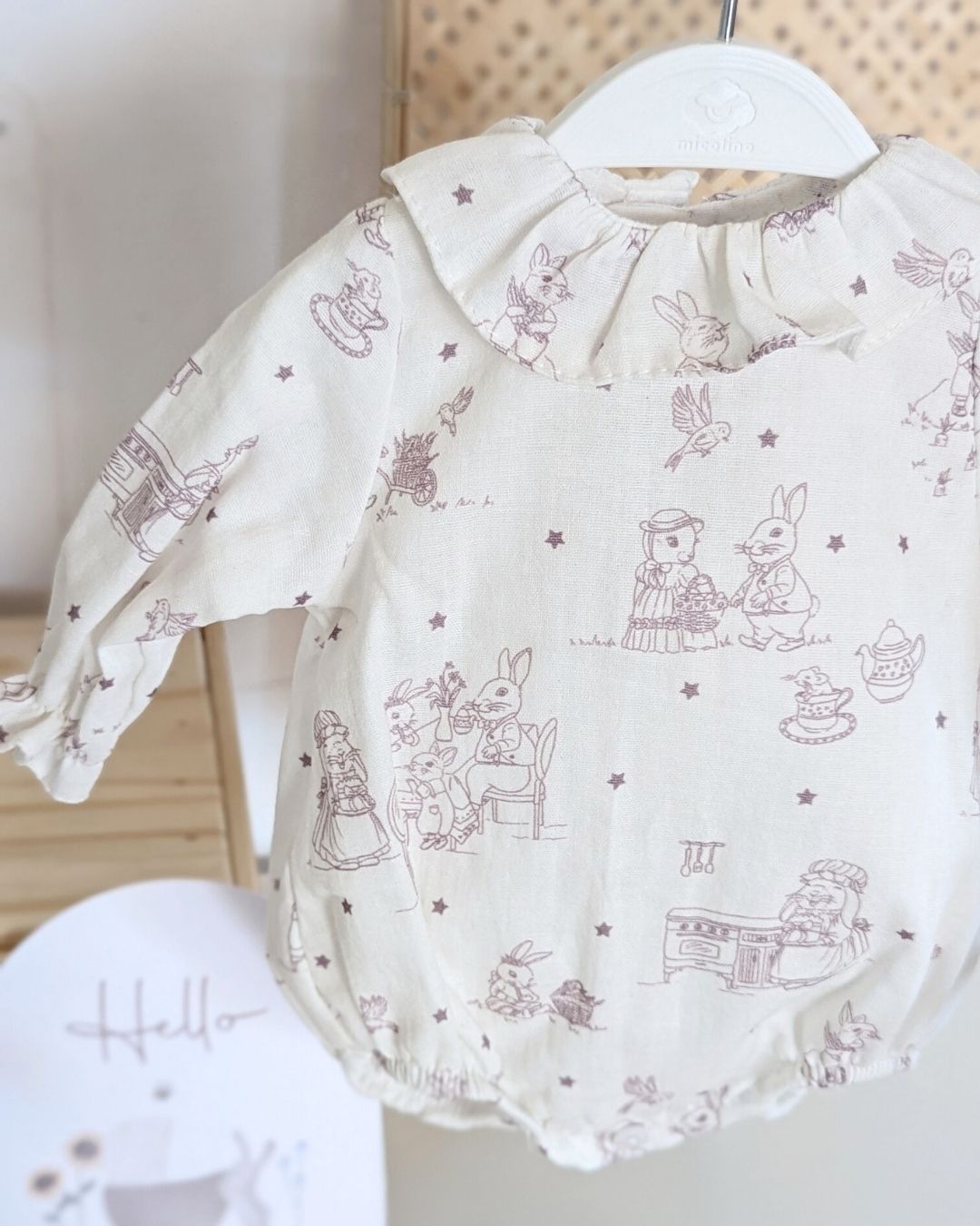 Body Bebé Familia Paola Piedra Del Sol 4811MINV-25 - Micolino