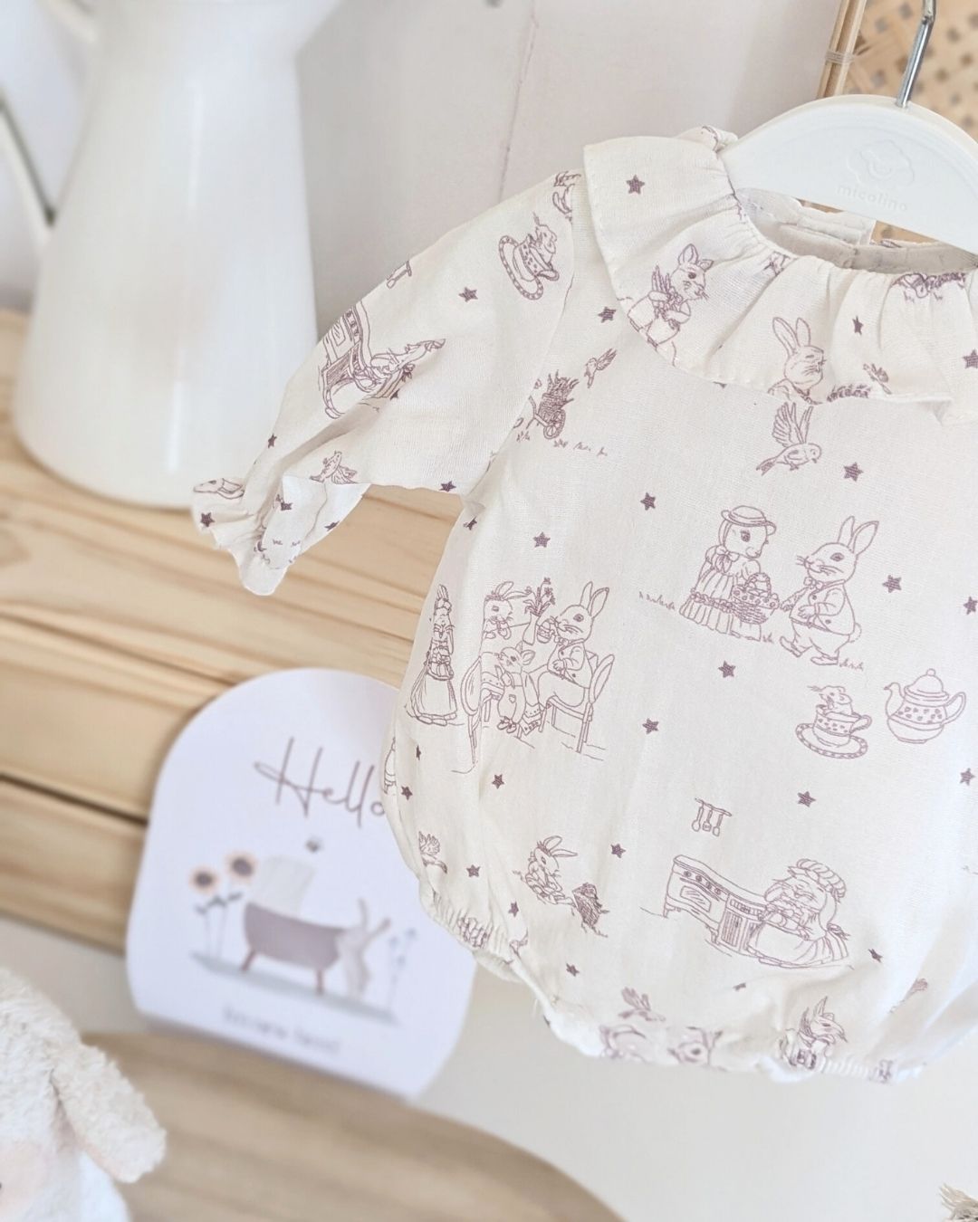 Body Bebé Familia Paola Piedra Del Sol 4811MINV-25 - Micolino