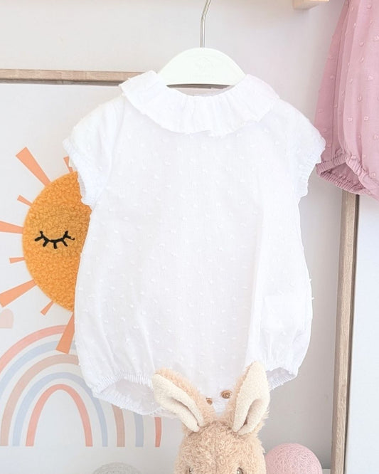 Body Bebé PLUMETI Blanco ART.4627 - Micolino